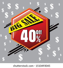 Sale Banners Poster Tag Design. Vector Illustration