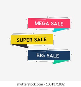sale banners template. big sale tag banner for social media. Final, super, big sale banner template.