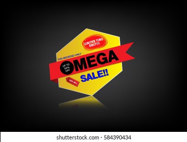 Sale banner,vector