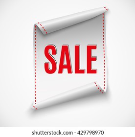  Sale Banner.Vector illustration