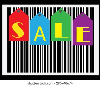 Sale Bar Code Wallpaper