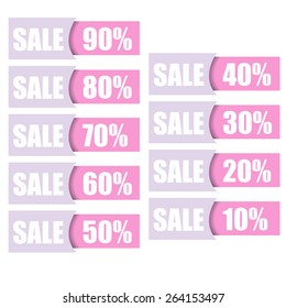 Sale Best offer badge, sticker, label or tag.