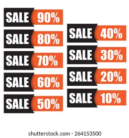 Sale Best offer badge, sticker, label or tag.