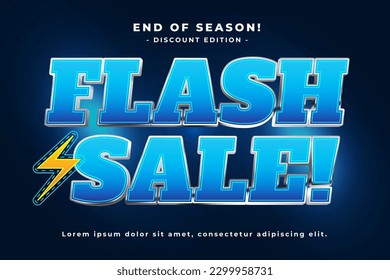 Sale big promo text effect, easy custom, modern style header or title promotion product or services, special offer discount sale, simple and clean background.