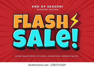 Sale big promo text effect, easy custom, modern style header or title promotion product or services, special offer discount sale, simple and clean background.