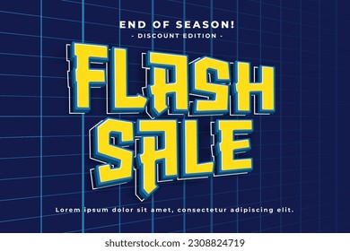 Sale big promo text effect, easy custom, modern style header or title promotion product or services, special offer discount sale, simple and clean background.