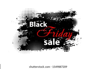 Sale. Black Friday. Vector illustration