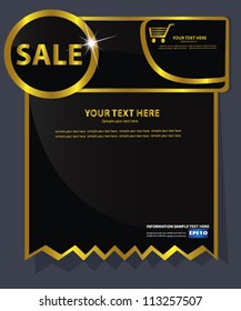 Sale and blank for text, abstract,Vector