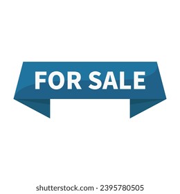Para La Venta En Forma De Rectángulo De Cinta Azul Para La Promoción Comercialización Comercial Información De Medios Sociales
