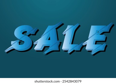 Efecto de texto editable de estilo 3d en negrita