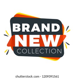 Sale bunner template. Vector design element for your promotion. Red, yellow and black color theme. Rounded speech bubble