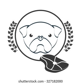 sale of butcher products design, vector illustration eps10 graphic 