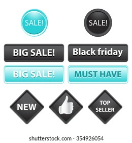 Sale buttons