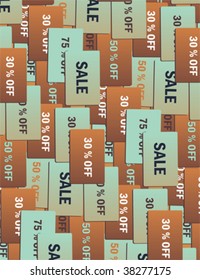 Sale cards - vertical composition