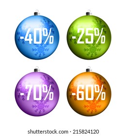 sale christmas balls