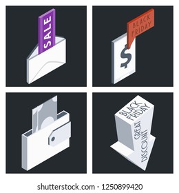 Sale, Clearance . Vector Set