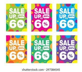 sale colorful 
