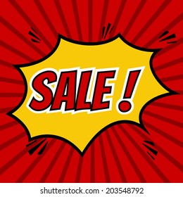 SALE! - Comic Speech Bubbles Vector