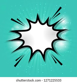 Texto cómico de venta en fondo de raya, vectorial