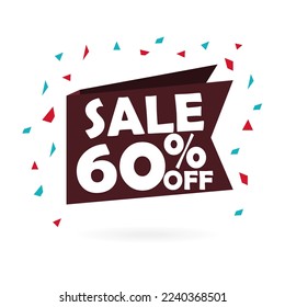 sale concept, discount, holiday discount, vector illustration