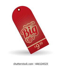 Sale concept with icon design, vector illustration 10 eps graphic.