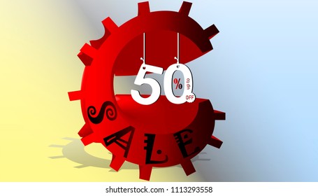 sale concept vector illustration