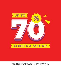 Sale Design Banner for Promotion