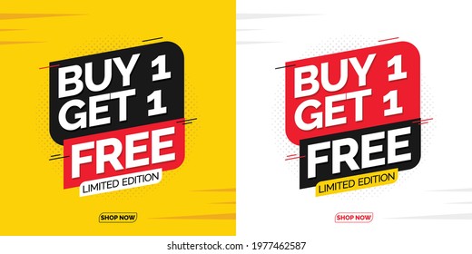 Sale design banner templates  posters  Special Weekend Buy this 1 Get 1 Free. Vector illustration. Store label. Communication Poster svg