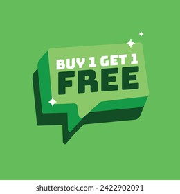 Sale design banner templates posters Special Weekend Buy this 1 Get 1 Free. Vector illustration. Store label. Communication Poster