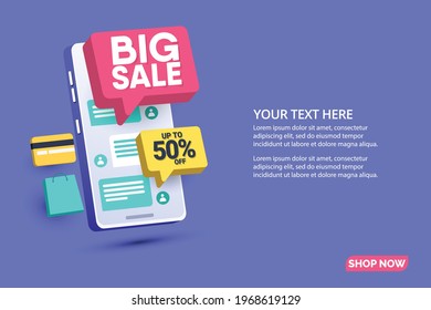 Sale design banner templates. Vector illustration. Store label.