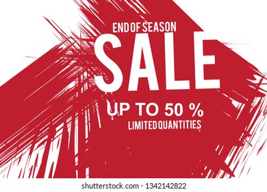 Sale Design for business. Discount Banner Promotion Template