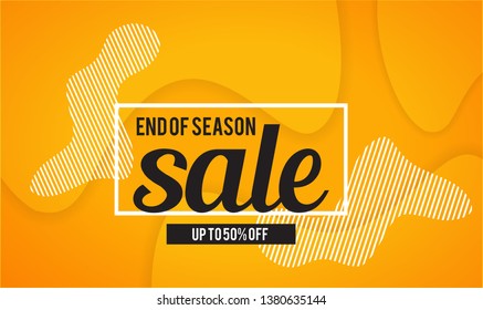 Sale Design for business. Discount Banner Promotion Template