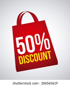 sale design over gray  background vector illustration