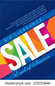 Sale design template vector