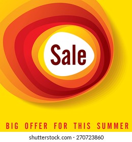 Sale design template vector