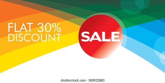 Sale design template vector