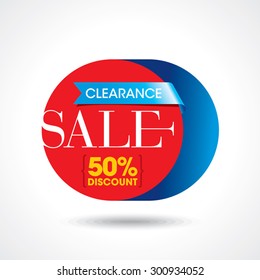 Sale design template vector