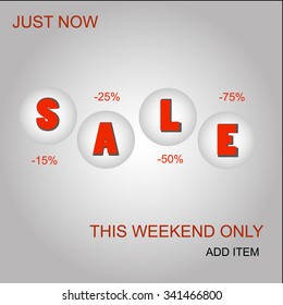 Sale design template vector