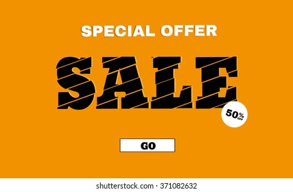 Sale design template vector