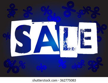 Sale design template. Vector illustration.