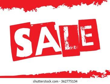 Sale design template. Vector illustration.