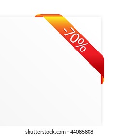 Sale design. Vector illustration