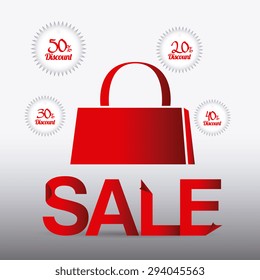 Sale digital design, vector illustration eps 10.