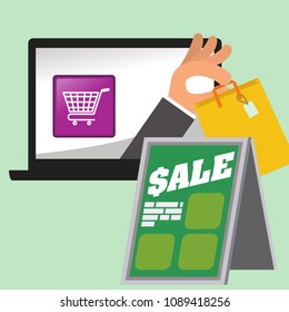 Sale Discount background for the online store, shop, promotional leaflet, promotion, poster, banner.