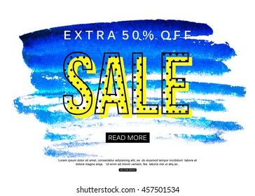 Sale Discount background for the online store, shop, promotional leaflet, poster, banner. Vector eps 10 format.
