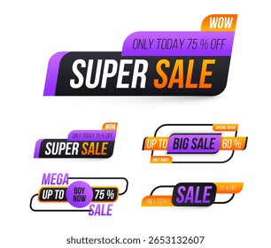 Venda desconto faixa preço etiqueta oferta ícone promoção design especial fita quadro gráfico modelo poster mercado loja folheto cupom coleção varejo barato papel moda web origami feriado

