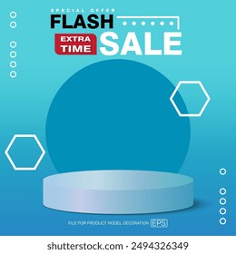 Sale discount banner template promotion for decoration