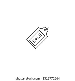 Sale, discount isolated icon. - VECTOR