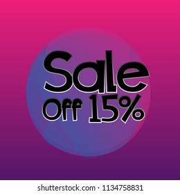 Sale discount label, beautiful label, background or sign with summer vibes theme or holidays. vector design