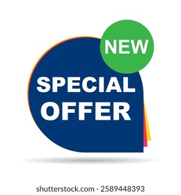 Sale discount label shadow icon, price offer symbol design, web sticker vector illustration .